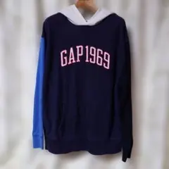 old GAP 1969 クレイジーパターン パーカー L