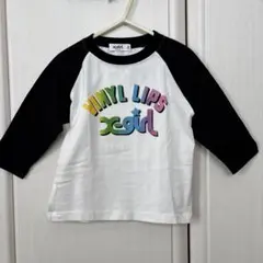 X-girlStages ラグランTシャツ　7分丈　〜110cm