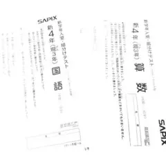 2026年最新】sapix 入室テストの人気アイテム - メルカリ