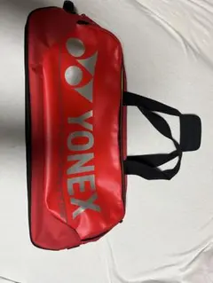 「YONEX ラケットバッグ TOUR EDITION 赤 6本収納 美品」