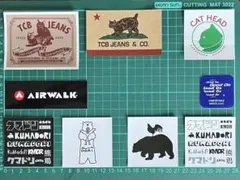 TCB jeans/Good On/AIRWALK ステッカー、ストアカード