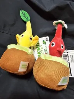ピクミン 引っこ抜き ぬいぐるみ マスコット 2つセット