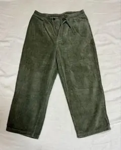 コーデュロイ ワイドパンツ