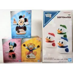 ディズニー ソフビ フィギュア ミッキー ミニー ドナルド 100周年 グッズ
