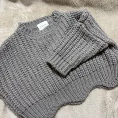 韓国子供服 monmimiニットトップス XS 80 モンミミ セーター