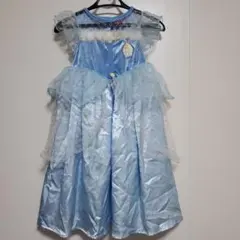 ディズニーシンデレラ水色 プリンセス風ドレス 100cm~