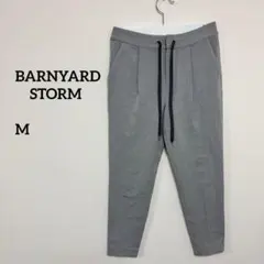 BARNYARD STORM イージーパンツ M グレーヘンリボーンc843