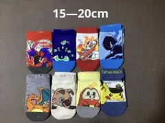 靴下⑥　ポケモン　子供　キッズ　男の子　15—20cm　8足セット　新品未使用