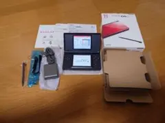 ニンテンドーDS Lite クリムゾン/ブラック本体 箱損傷あり。