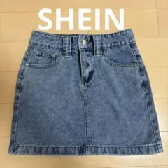 DAZY SHEIN Sサイズ　デニムブルー タイトスカート ミニ丈