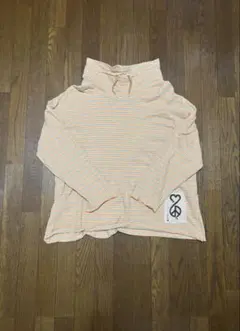 Sasquatchfabrix. 24ssボーダーカットソー オレンジ　タグ付きのサムネイル