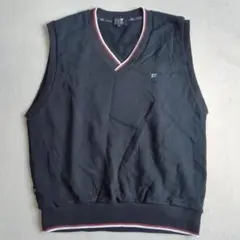 ニジュウサンクスポーツ◇Vネックベスト ゴルフウェア トラッド カジュアル 3