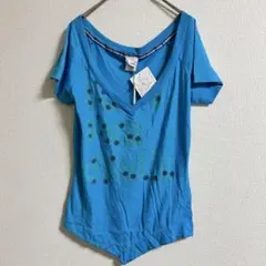 55DSL ディーゼル【M】 グラフィック Vネック Tシャツ