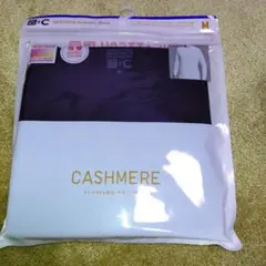 ユニクロ　極暖ヒートテック カシミヤブレンドクルーネック 　M ブラック