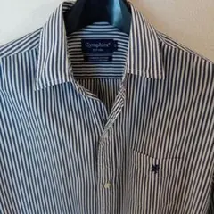 ジムフレックス　ストライプ　シャツワンピース　　サイズ12