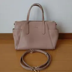 FURLA ピンク　ショルダーバッグ　美品