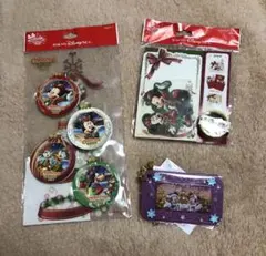 ディズニーリゾート　ディズニーシー　クリスマス　ふせん　メモ　マステ　パスケース