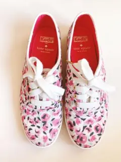 ケイトスペード　ケッズ　花柄スニーカー　22.5㎝