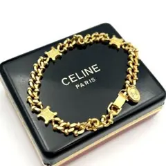 CELINE Triomphe トリオンフ 三色天然石ブレスレット - メルカリ