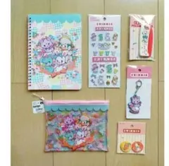 グッズ6点セット スイマー SWIMMER セリア 平成女児 シール ノート