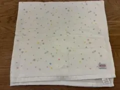 ミキハウス　星柄ガーゼバスタオル　90cm×90cm