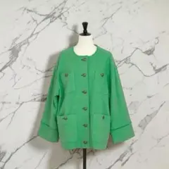 ER TWEED 新品タグ付　JACKET ツイード　ジャケット　エマ　Emma