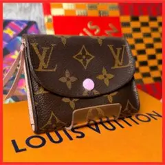 ルイヴィトン　モノグラム コインケース ポルトモネ・ロザリ ローズバレリーヌ