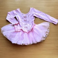 バレエ レオタード キッズ ピンク 120