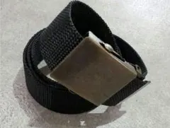 新品 military armybeltミリタリーアーミー軍 黒ガチャベルト古着のサムネイル