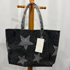 【新品・未使用】GUSCIO 星柄トートバッグのサムネイル