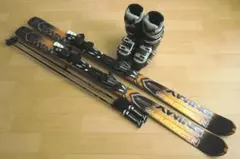 ■■送料無料■サロモン■メンズスキー4点セット■158/26.5■メンテ付■■