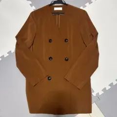 GALLARDAGALANTE ブラウンノーカラージャケットのサムネイル