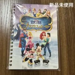 디즈니 온 아이스 프린세스 & 영웅 링 노트 신품 미사용