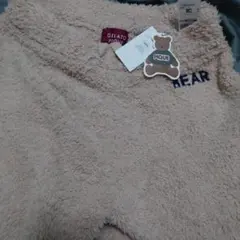 ジェラートピケ くま パンツ Fサイズ ハーフパンツ クリスマスデザイン