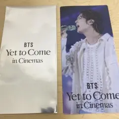 BTS YetToCome 映画前売り券特典 チケットホルダー ジン JIN