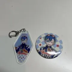 KAITO アクリルキーホルダー 缶バッジ セットのサムネイル