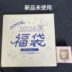 ココス　2026夏 福袋 北澤平祐 美濃焼プレート　グラスマーカー　セットのサムネイル