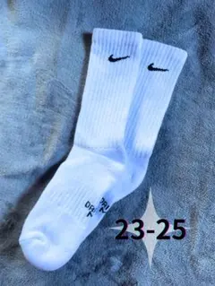 ［正規品］Nike ホワイトソックス23-25 ナイキ　エブリデイ　ソックス