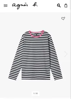 agnes b.HOMME アニエスベーオム ボーダーＴシャツ
