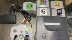 匿名配送　送料無料　任天堂64 Nintendo64 コントローラー　ソフト付き