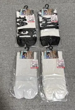 さんかく 足袋ソックス しまむら ４足セット サイズ23-25cm
