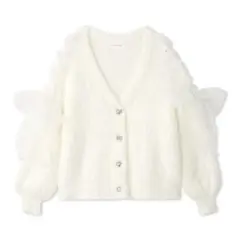 SNIDEL HOME Halloweenリボンカーディガン