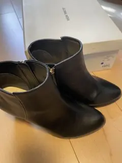 ☆難あり GLOBAL WORK ブーティ ブーツ 黒☆