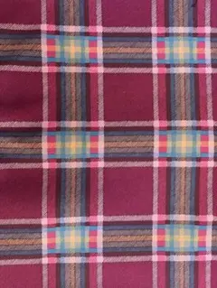 キャスキッドソン　タータンチェック　コットンダック