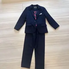 ネイビー チェック柄 フォーマルスーツ