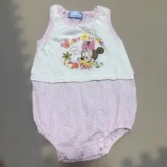 Disney ミニーマウス ロンパース