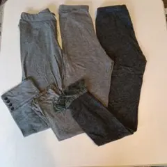 レギンス薄手春先　七分丈3枚セット