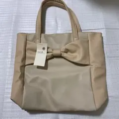 earth music&ecology リボントートバッグ　未使用