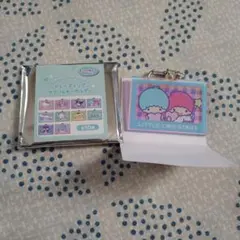 サンリオキャラクターズトレーディングアクリルキーホルダー　リトルツインスターズ