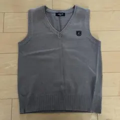 コムサ　Vネック ニットベスト